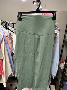 lululemon athletica Sage Green Mid-Rise Midi Skirt